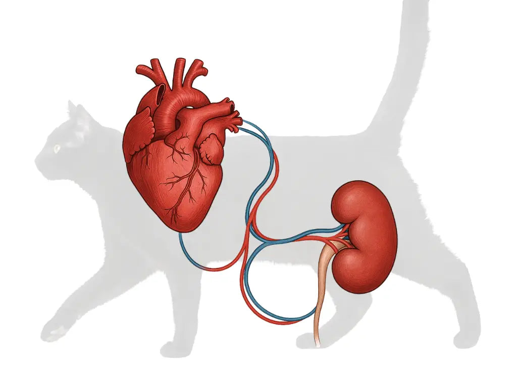 CKD Meets Heart Disease: The Hidden Threat to Feline Health — and the Simple Supplements That Help